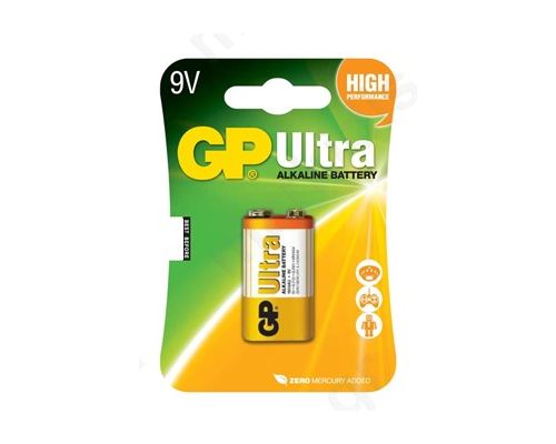 GP Ultra Alkaline battery 9V - 6LR61