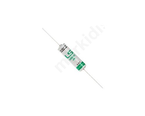 SAFT LITHIUM BATTERY AA 3.6V LS14500 AXIAL 2600mAH