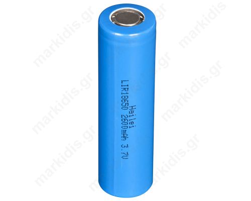 18650 BATTERY li - ion 2600 mAH  3.7V