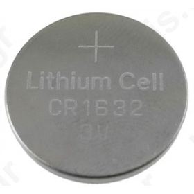 Battery: lithium; 3V; CR1632; 16x3.2mm; 120mAh