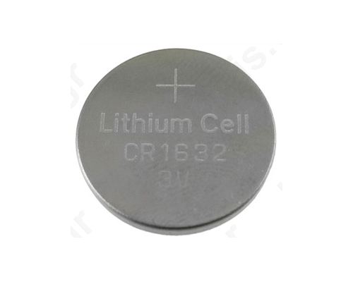 Battery: lithium; 3V; CR1632; 16x3.2mm; 120mAh