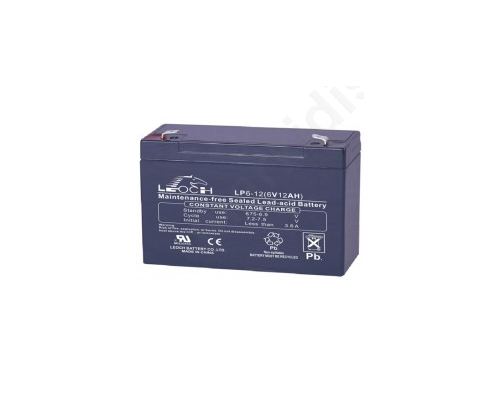 LEAD BATTERY 6V 12AH (50X95X150mm)