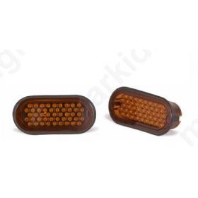 ΣΕΤ FLASH LED OVAL 12V ΚΟΥΜΠΟΤΟ AMPER ΣΕΤ FLASH LED OVAL 12V ΚΟΥΜΠΟΤΟ AMPER