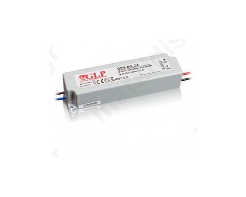 POWER SUPPLY IP67 60W 24V GPV-60-24
