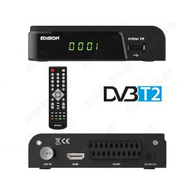 EDISION Triton T2 Full High Definition δέκτης Επίγειων Ψηφιακών καναλιών MPEG4 EDISION Triton T2 Full High Definition δέκτης Επίγειων Ψηφιακών καναλιών MPEG4