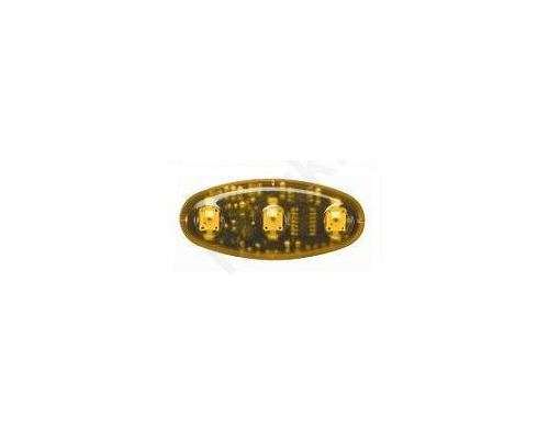 FLASH TRILOGY 3 LED POWER 12 / 24V AMBER