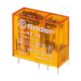Relay electromagnetic DPDT 8A/250VAC 8A/30VDC max400VAC 28komh Relay electromagnetic DPDT 8A/250VAC 8A/30VDC max400VAC 28komh