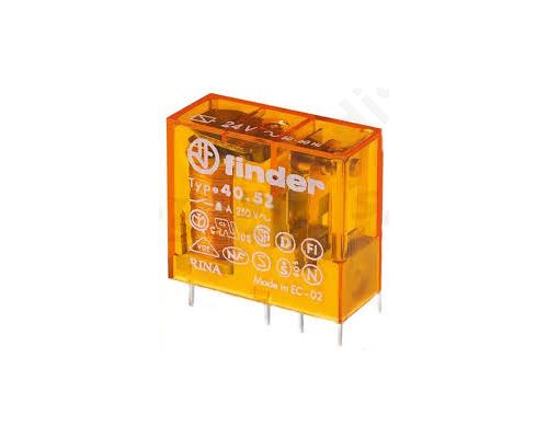 Relay electromagnetic DPDT 8A/250VAC 8A/30VDC max400VAC 28komh