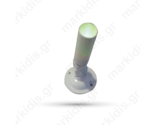LED indication for use indication arming-disarming central panel
