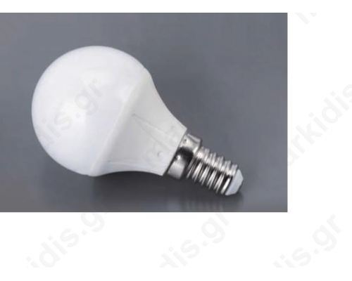 Λάμπα led Σφαιρική E14 6W  6500K