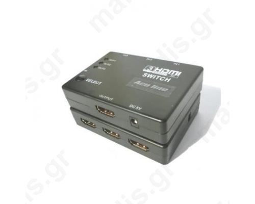SW-001, HDMI Switch 3Port Aculine