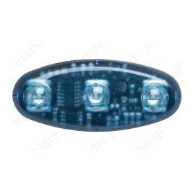 FLASH TRILOGY 3 LED ΙΣΧΥΟΣ 12/24V BLUE FLASH TRILOGY 3 LED ΙΣΧΥΟΣ 12/24V BLUE