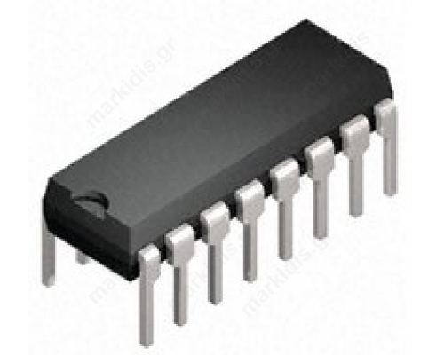 IC: analog switch; SPST; Channels:4; DIP16; -15-15VDC