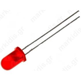 LED 5mm red 12X30mcd 60° 11.5mA 12X14V