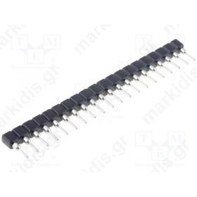 Ακιδοσειρά 20PIN στρογγυλά 2.54mm