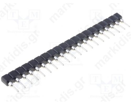 Ακιδοσειρά 20PIN στρογγυλά 2.54mm