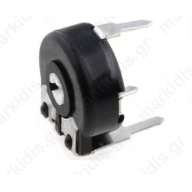 Potentiometer mounting single turn, horizontal 2.5k Ω 150mW