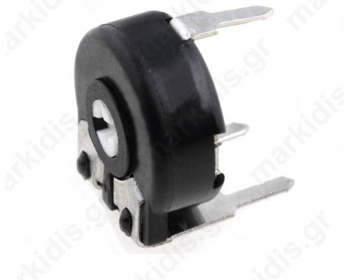 Potentiometer mounting single turn, horizontal 2.5k Ω 150mW