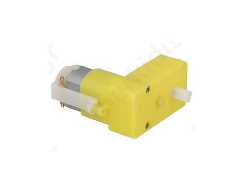 SF-ROB-13258 Motor: DC; angular, with plastic gearbox; 3 - 6VDC; 48:1; 65rpm