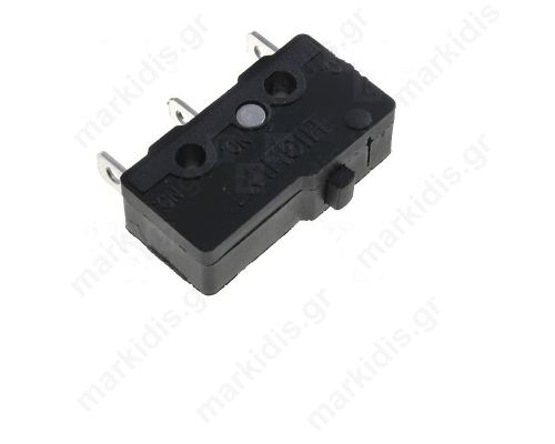Microswitch SNAP ACTION without lever SPDT 3A/250VAC ON-(ON)