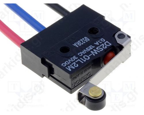 D2SW-01L2M, LIMIT SWITCH  ON-(ON)