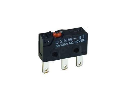 Microswitch without lever SPDT 3A/125VAC 3A/30VDC ON-(ON)