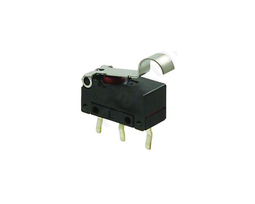 Microswitch with lever with roller simulation SPDT 2A/125VAC