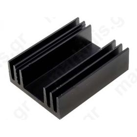 Heatsink Extruded TO220 Black L: 37.5mm W: 29mm H: 11.5mm 11K/W