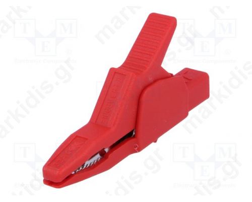 ΚΡΟΚΟΔΕΙΛΟΣ 34A red Grip capacity max.30mm 300V