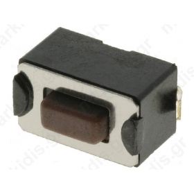 Microswitch; 1-position; SPST-NO; 0.05A/12VDC; SMT; 1.6N; 3.5x6mm