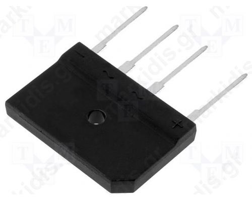 Bridge rectifier; flat; 1kV; 35A