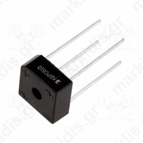 Bridge rectifier square-slim 1000V 10A wire 1,2mm