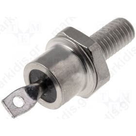 Diode: rectifying; 1000V; 1.5V; 10A; DO4; M5; anode stud
