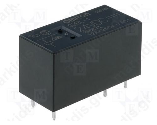 Relay: electromagnetic; SPDT; Ucoil:24VDC; 12A/250VAC; 12A/24VDC