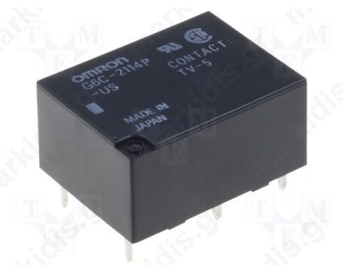 Relay electromagnetic SPST-NO + SPST-NC 24VDC 8A/30VDC