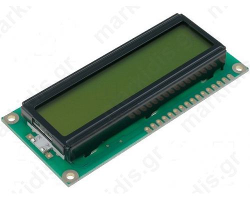 ΟΘΟΝΗ LCD 2Χ16 RC1602B