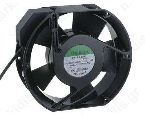 A2175HBL-TC.GN Fan AC axial 230VAC 171x151x51mm ROYLEMAN