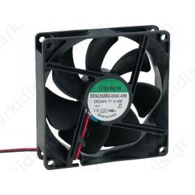 Fan DC 24VDC 92x92x25mm 93.5m3/h 37.5dBA 10X27.6V EE92252BX000UA99