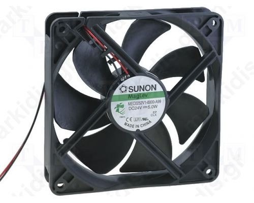 Ανεμιστήρας 24VDC 120X120X25mm 3 Καλωδίων