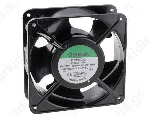 BLOWER 230VAC 120X120X38MM 165m3/h 22W DP200A2123XBT.GN