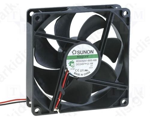 Blower  24V 92X92X25MM 34DB VAPO 2,1W