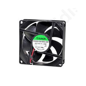 Fan: DC; 24VDC; 120x120x38mm; 234.4m3/h; 48dBA; ball bearing; 9.2W