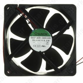 Fan DC 24VDC 120x120x25mm 183.8m3/h 44.5dBA ball /5,3W