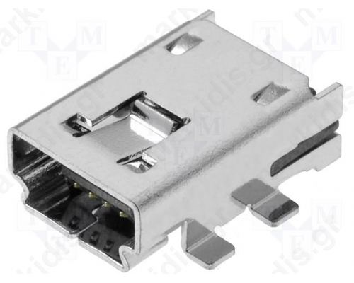 SOCKET USB A MINI PIN 4