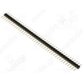 Pin header; pin strips; male; PIN:40; straight; 2mm; THT; 1x40