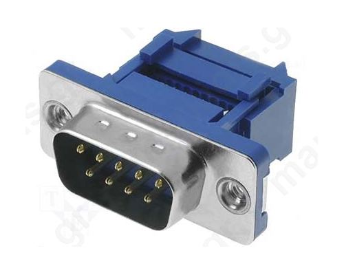 CONNECTOR D-SUB ΑΡΣ 9P FLAT M114-DF-9P