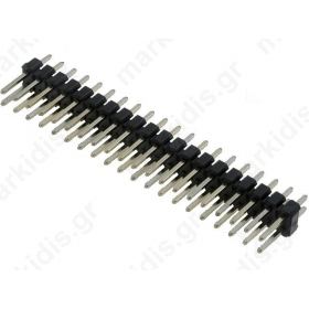 Pin header pin strips  2x40 male PIN80 straight 2.54mm