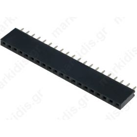 Socket Pin Strips Female PIN:20 Straight 2.54mm THT 1x20