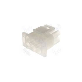 CONNECTOR,WIRE-WIRE,PLUG, MALE/FEMALE,PIN:6