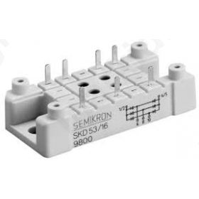 Three phase bridge rectifier; 1.6kV; 53A; 370A; G55